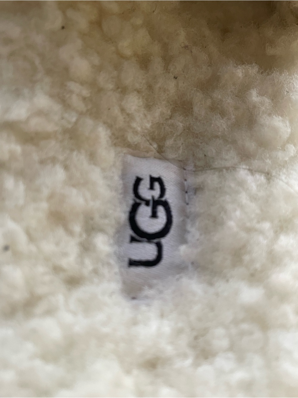UGG Fluffita Slide Sandals in Off-White - Picture 12 of 14